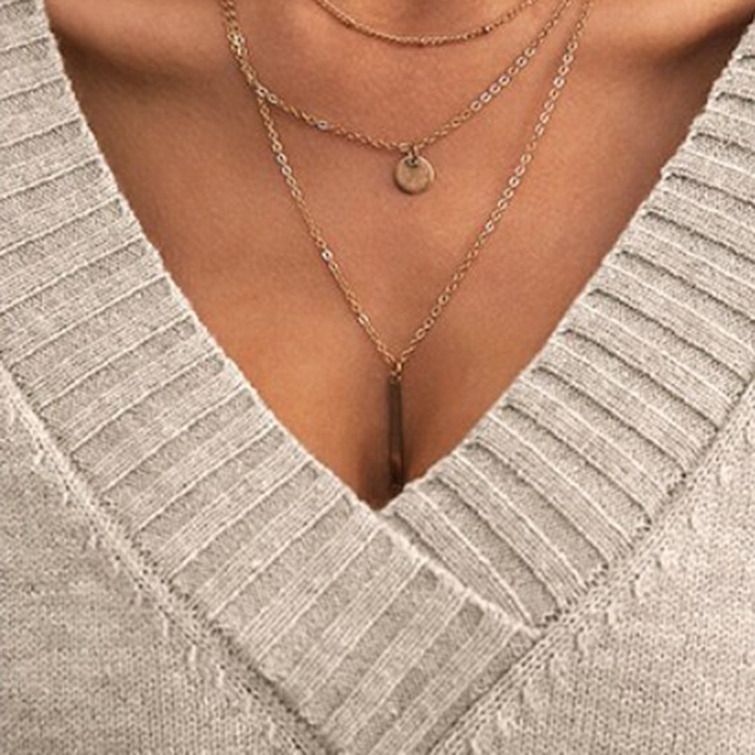 Lola - Casual Trui Met V-hals