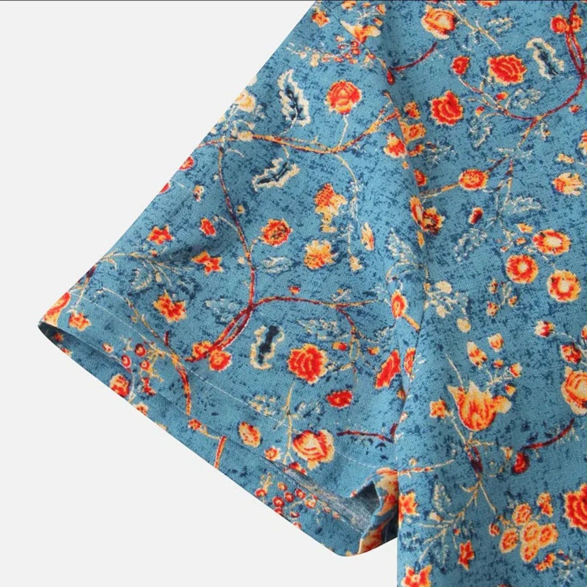 Milan | Tropisch Poloshirt Voor Heren | Korte Mouwen