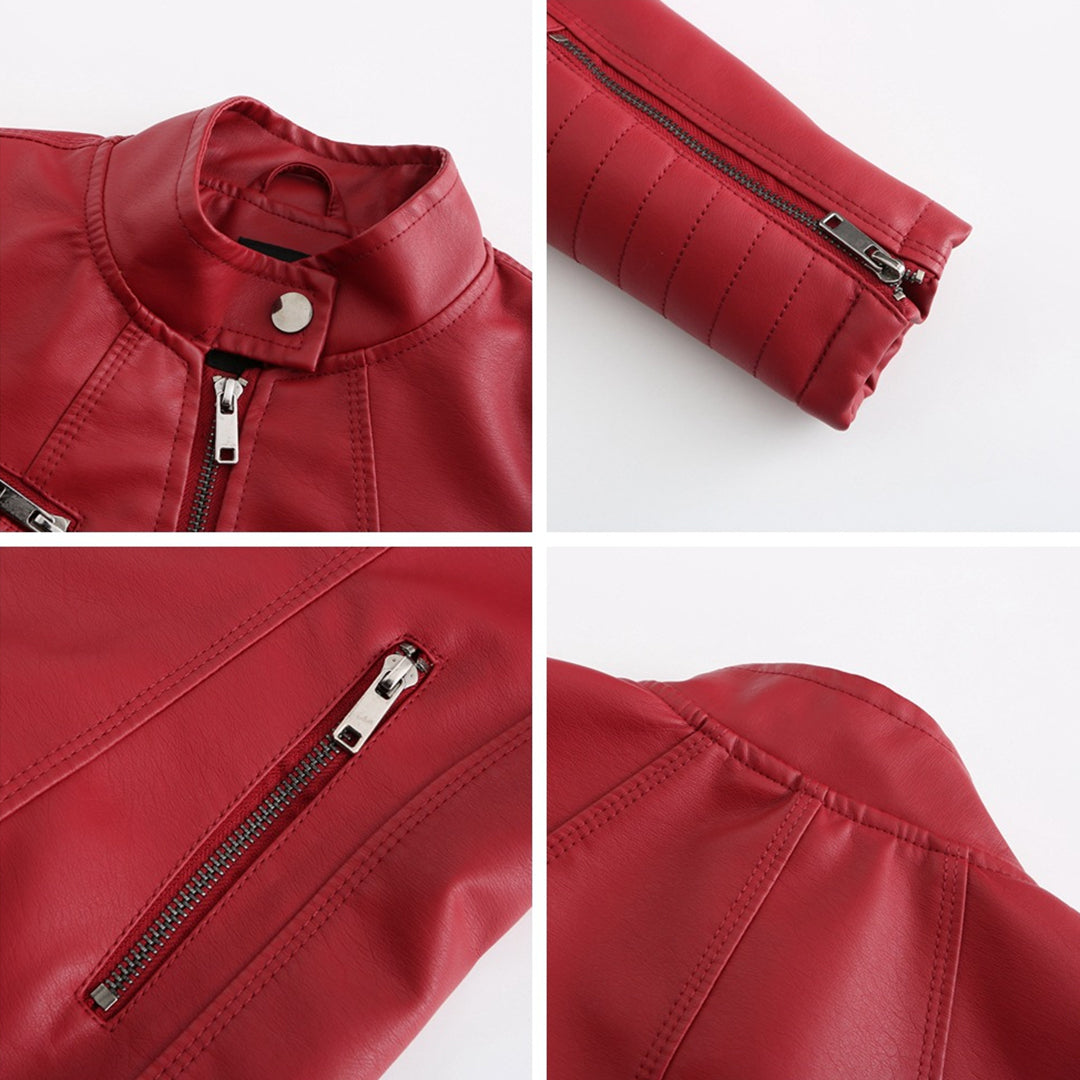 Stijlvolle Bikerjack Met Ritszakken | Winter
