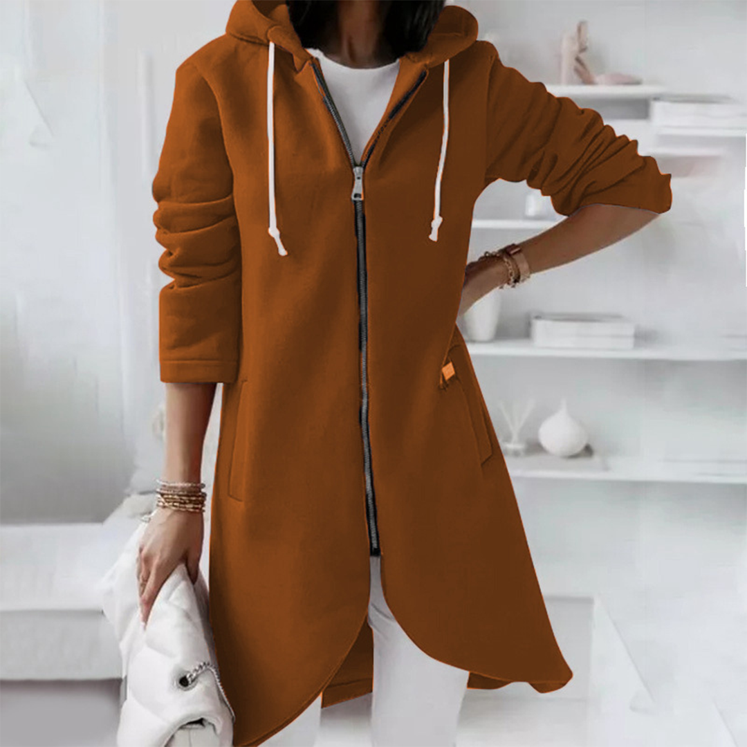 Janie - Stijlvol Vest Met Capuchon Dames