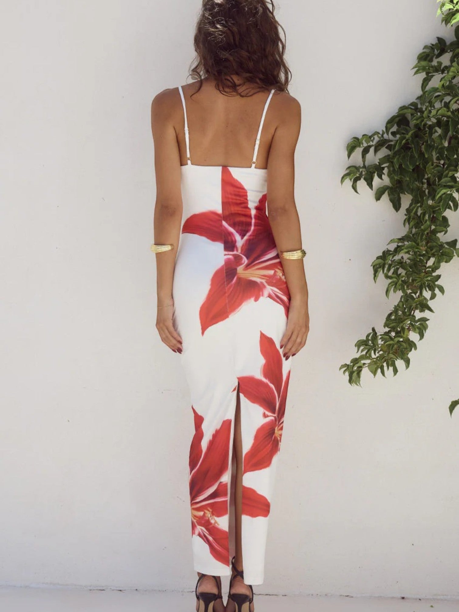 Angeli | Stijlvolle Maxi Zomerjurk Met Bloemenprint