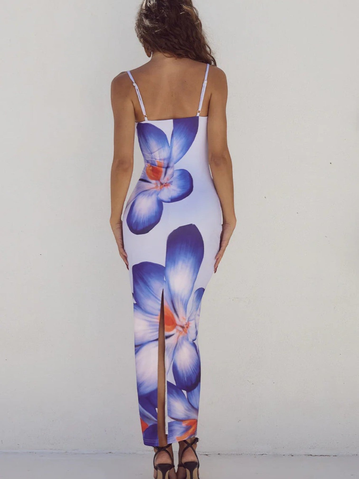 Angeli | Stijlvolle Maxi Zomerjurk Met Bloemenprint