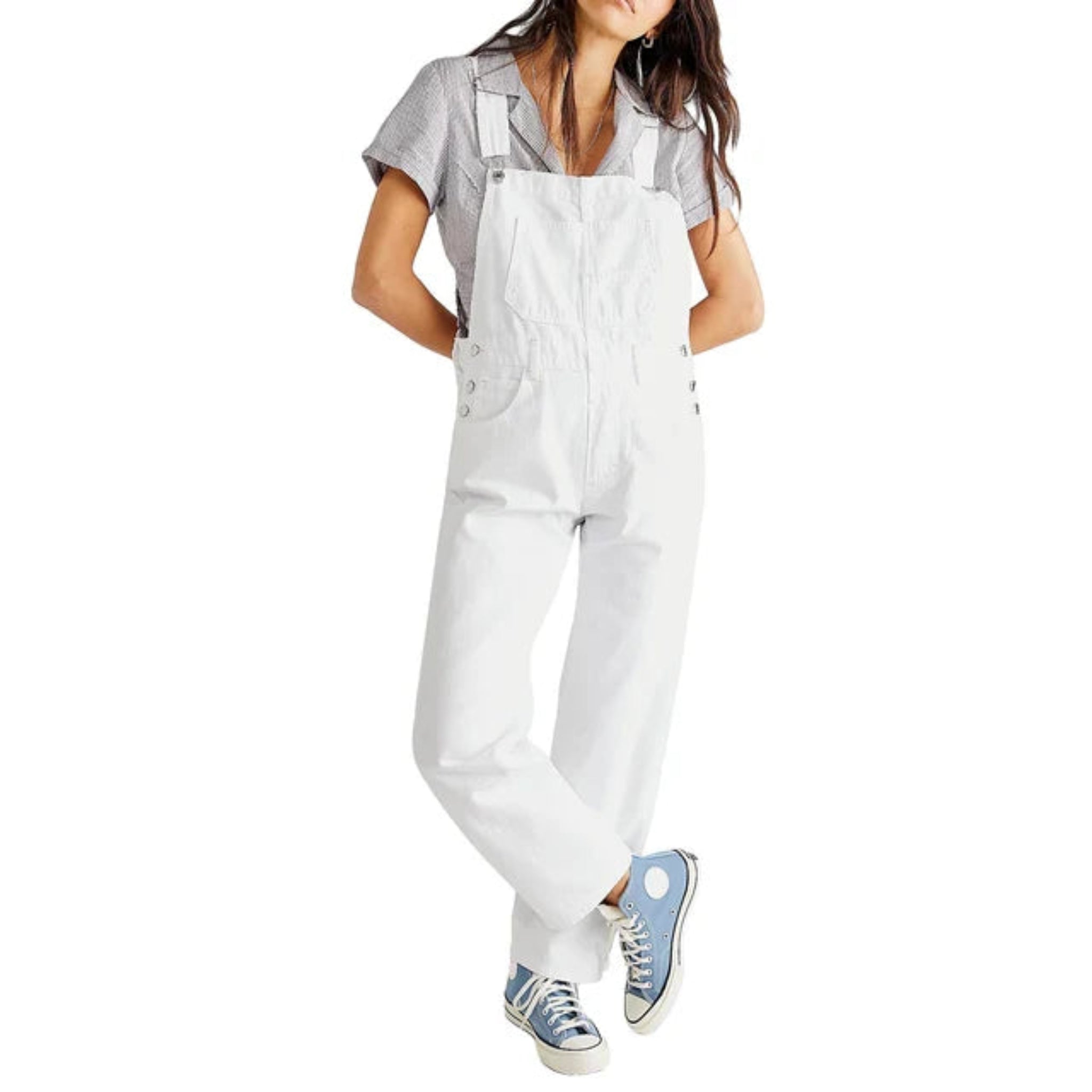 Jolien |  Zomerse Spijker Jumpsuit