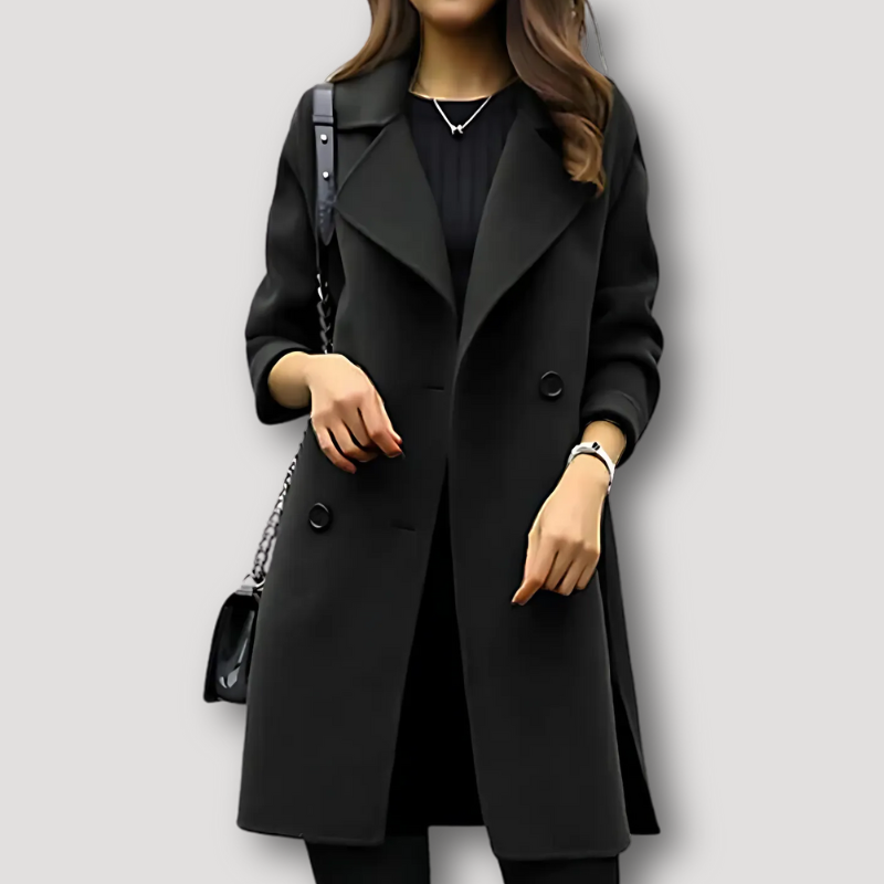 Damesdubbelrijsjas-black-Front-Luxe-Amsterdam.png