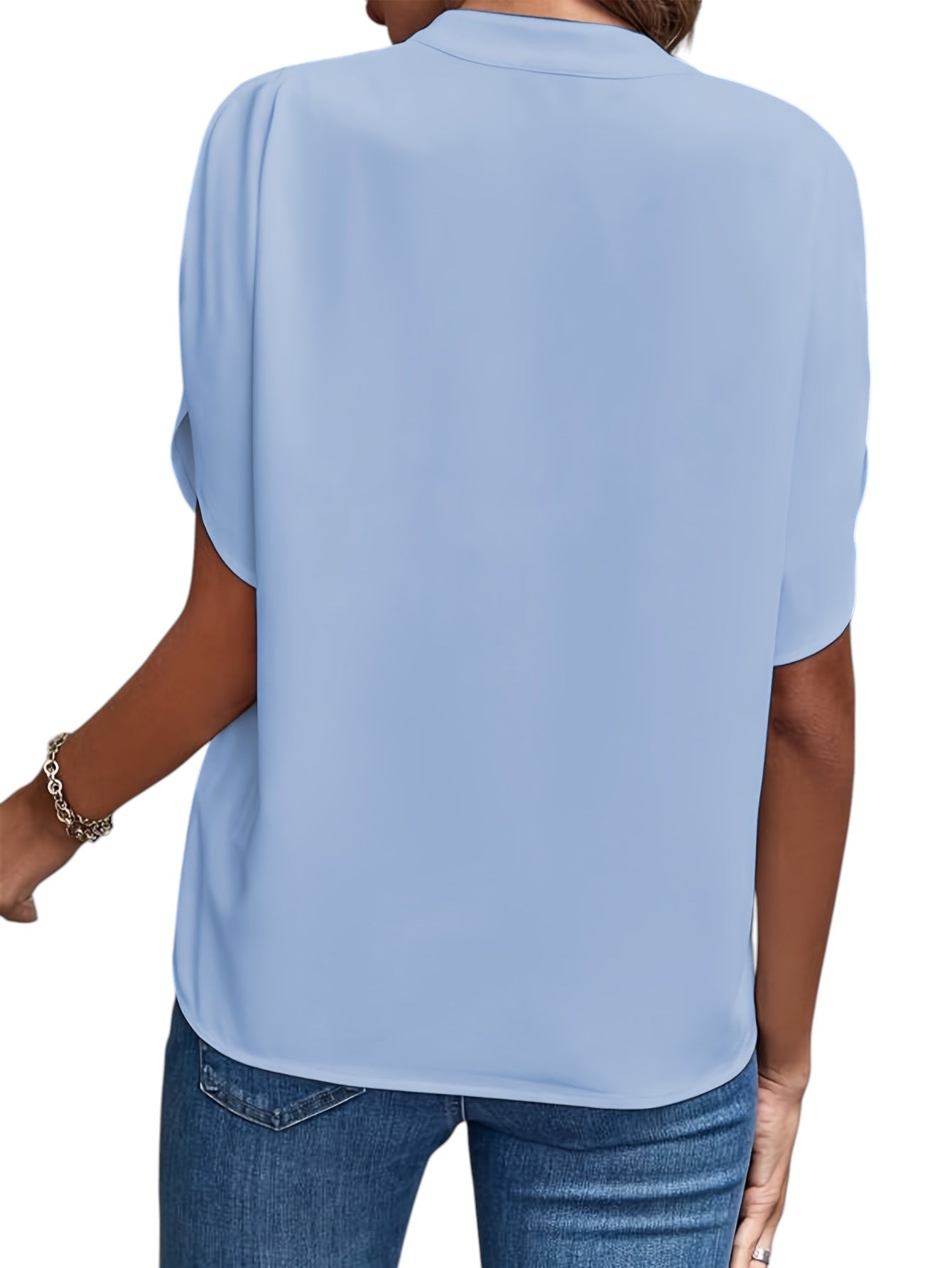 Adele - Dames V-hals Blouse