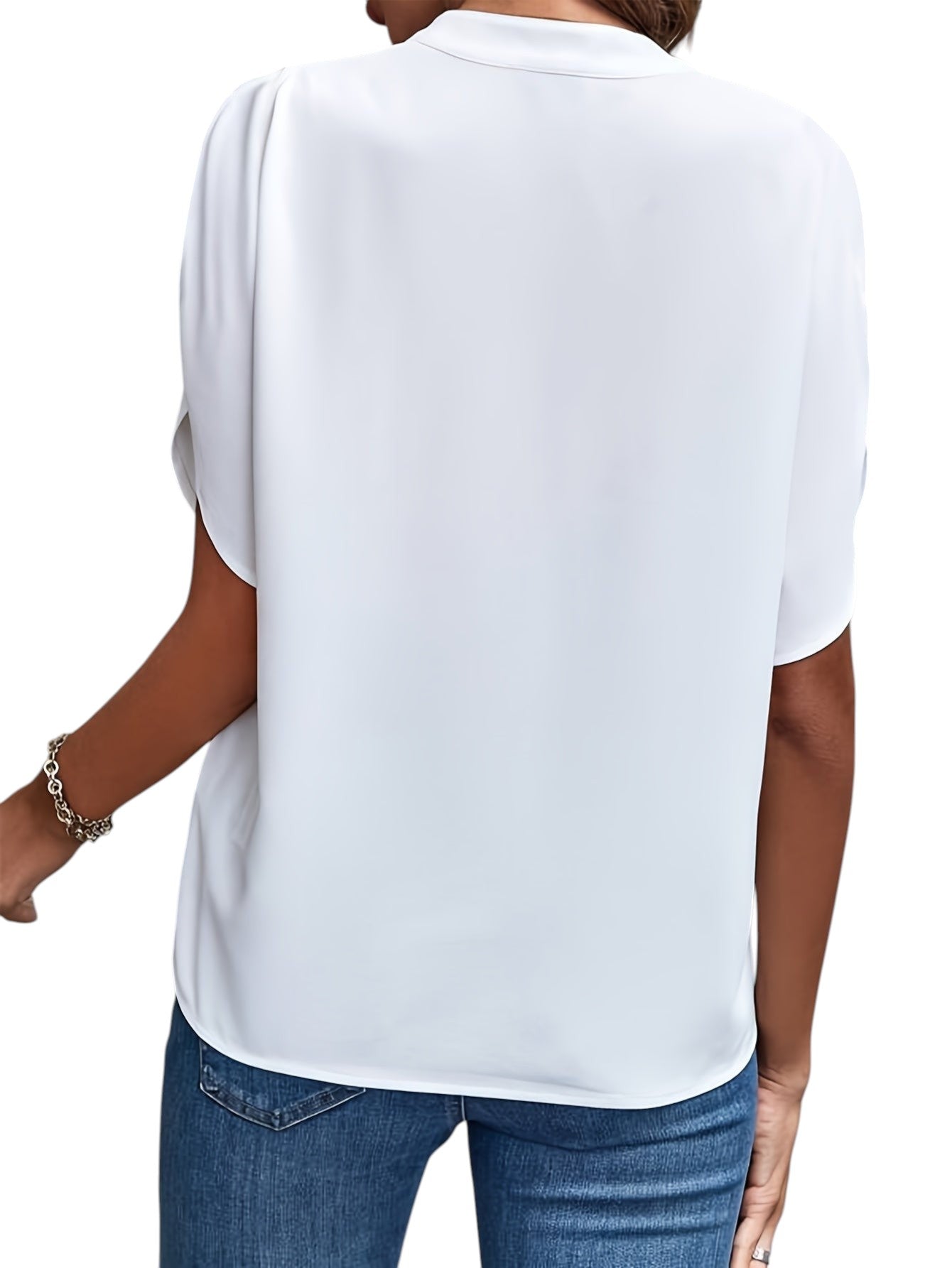 Adele - Dames V-hals Blouse