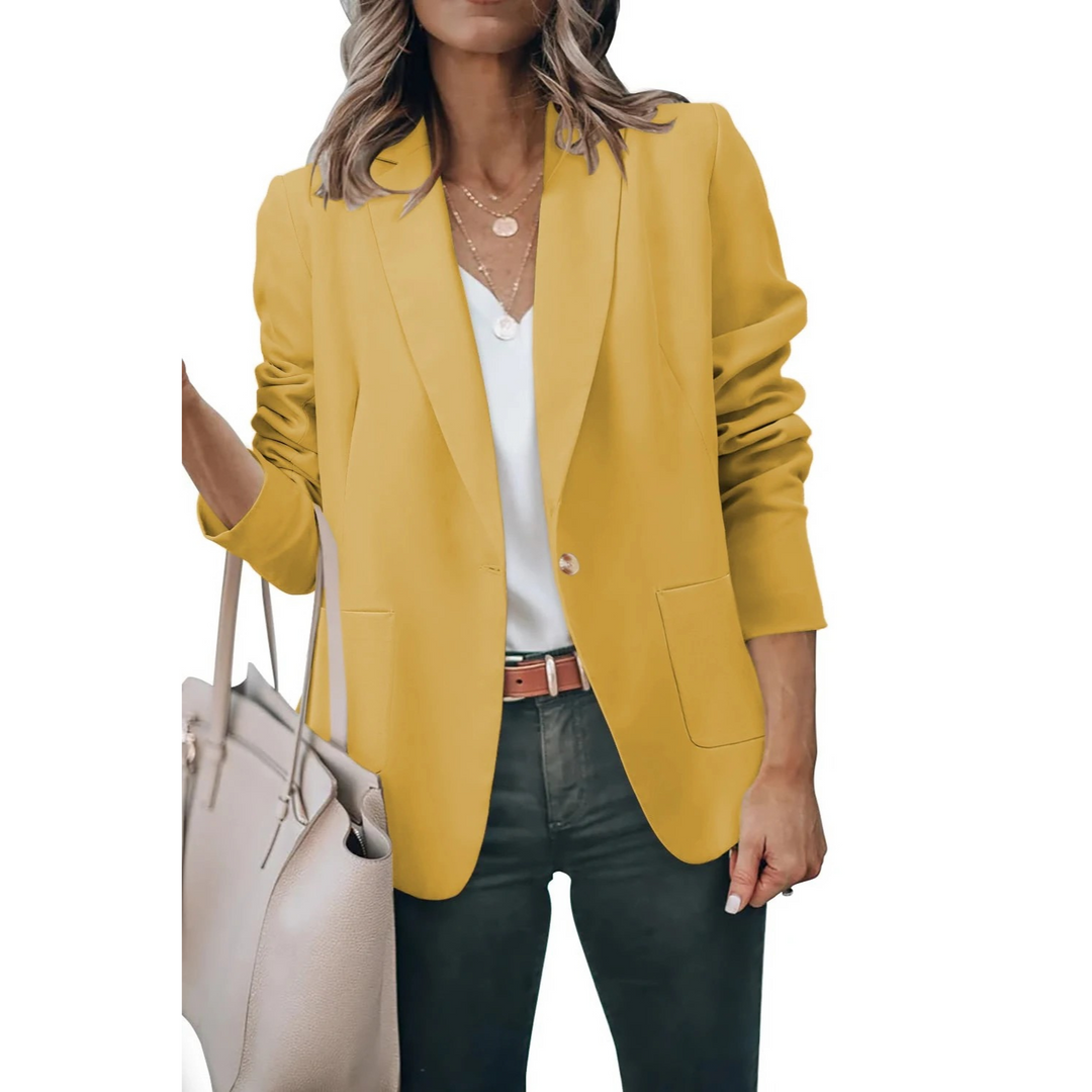 Effen-zwarte-losse-dames-blazer-met-pofmouwen-4.png