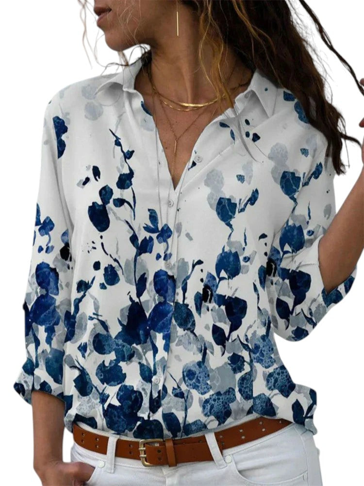 Zomerse Dames Blouse Met Print