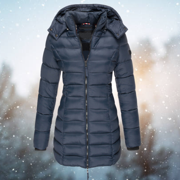 Elegante Waterdichte Winterjas Met Capuchon - Victoria