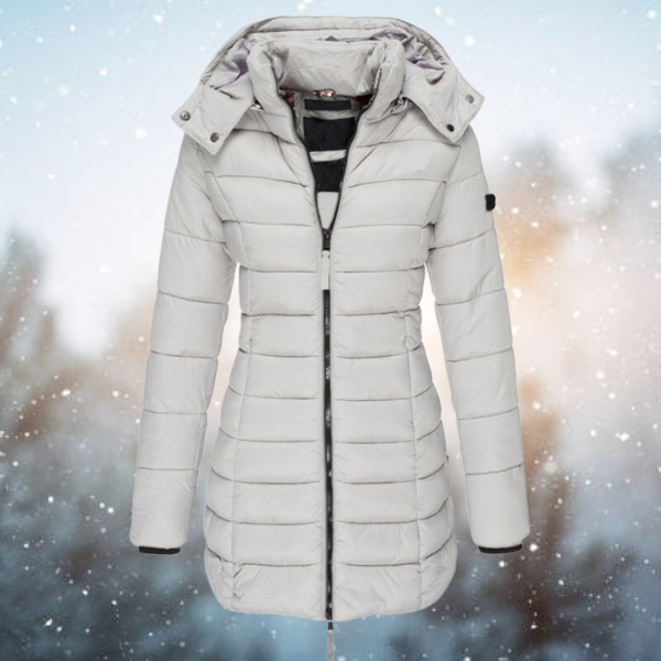 Elegante Waterdichte Winterjas Met Capuchon - Victoria