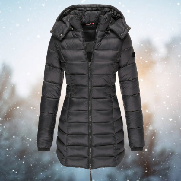 Elegante Waterdichte Winterjas Met Capuchon - Victoria