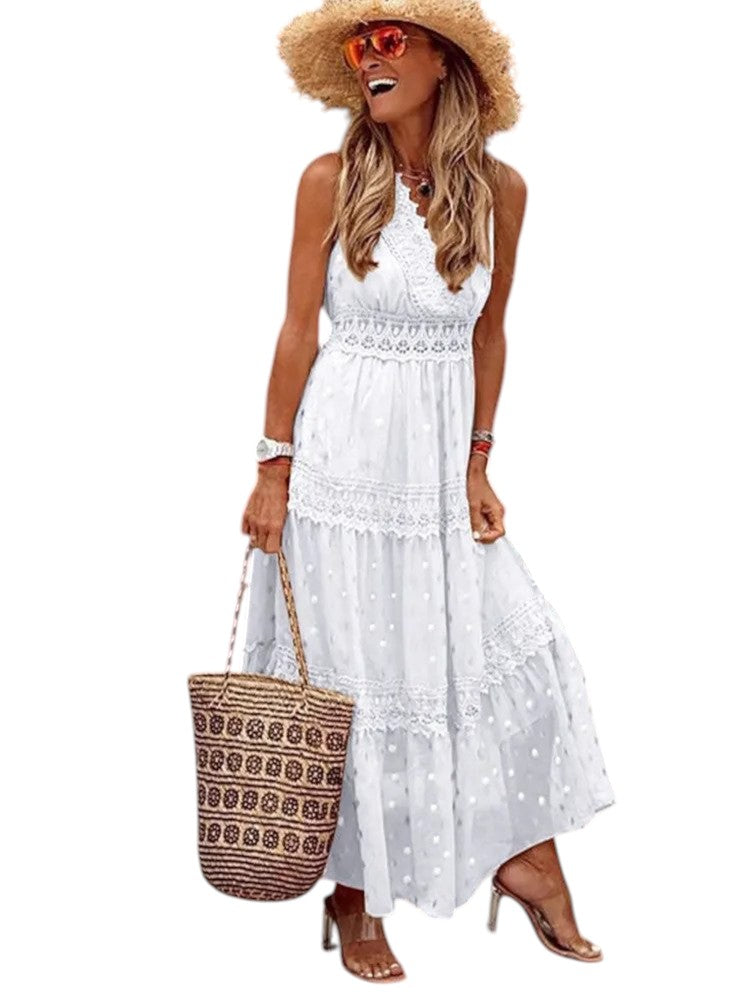 Boho Maxi Jurk Dames