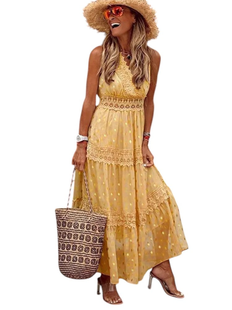 Boho Maxi Jurk Dames