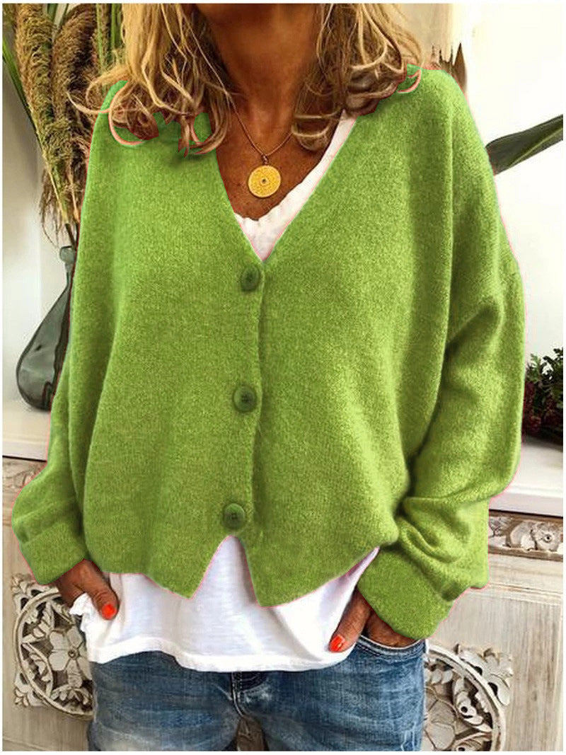 Casual Vest Met Knoopsluiting | V-hals