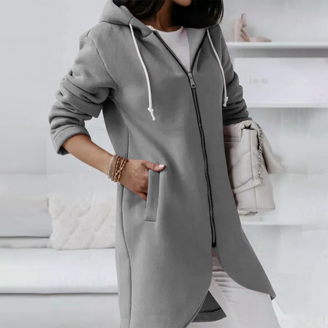 Janie - Stijlvol Vest Met Capuchon Dames