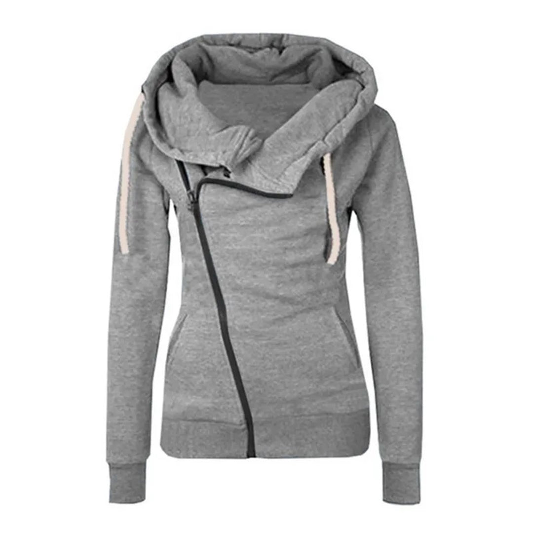 Casual Vest Met Capuchon Voor Dames - Nora