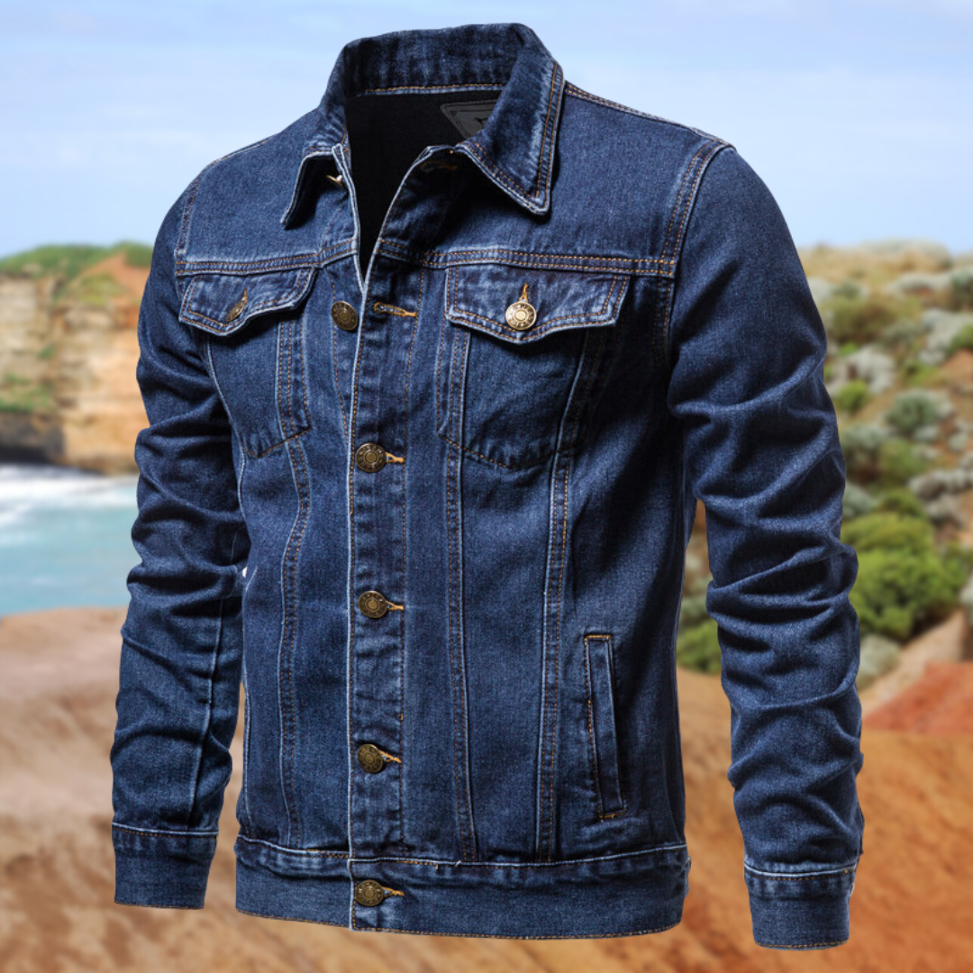 Casual Denim Jacket Heren - Daniel's