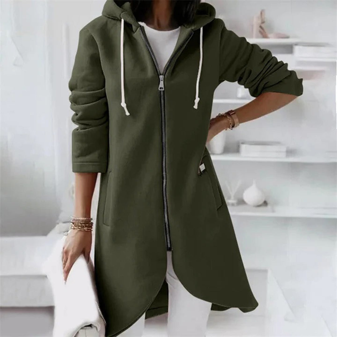 Janie - Stijlvol Vest Met Capuchon Dames
