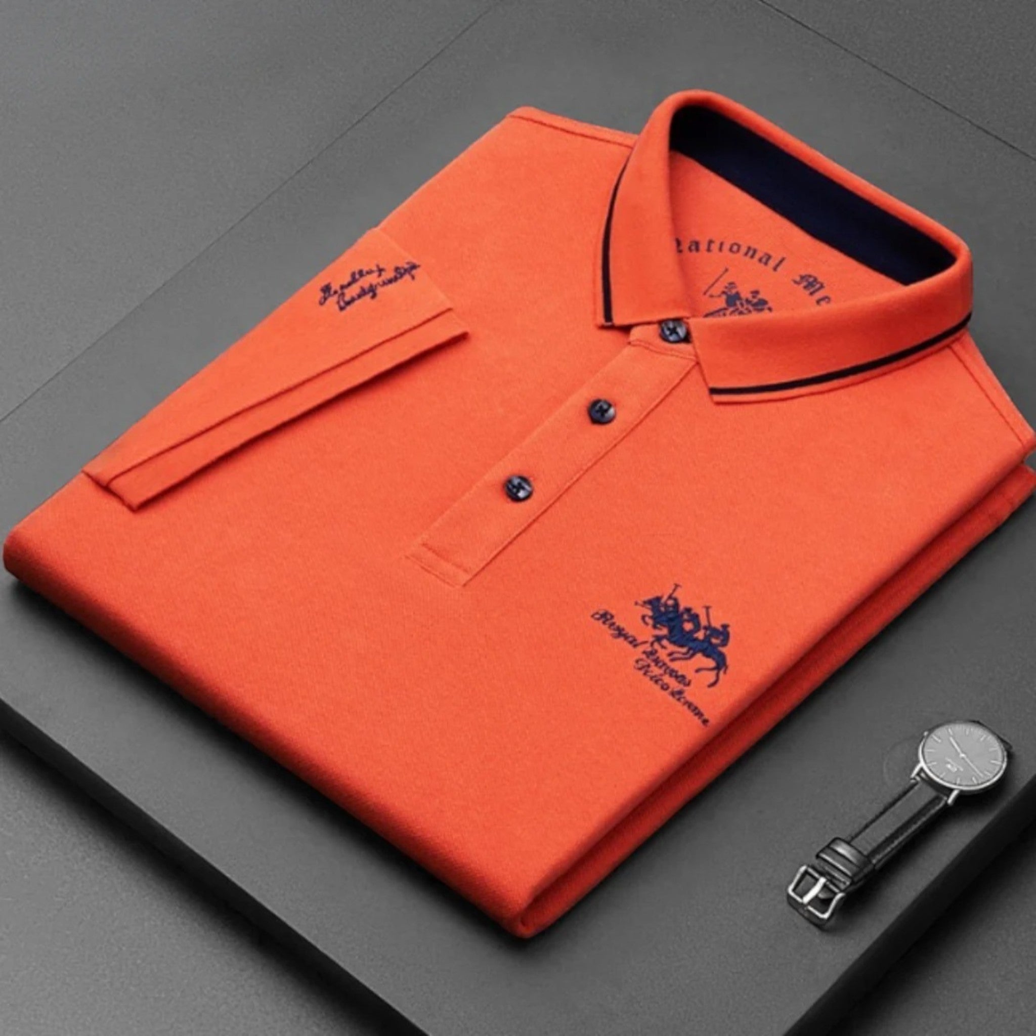 Louis | Casual Heren Poloshirt | Korte Mouwen