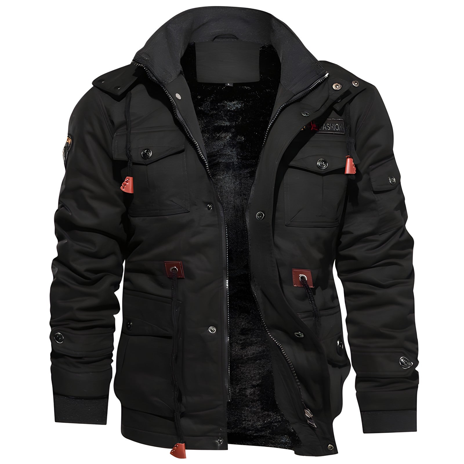 Militair Outdoor Jack Met Zakken Heren
