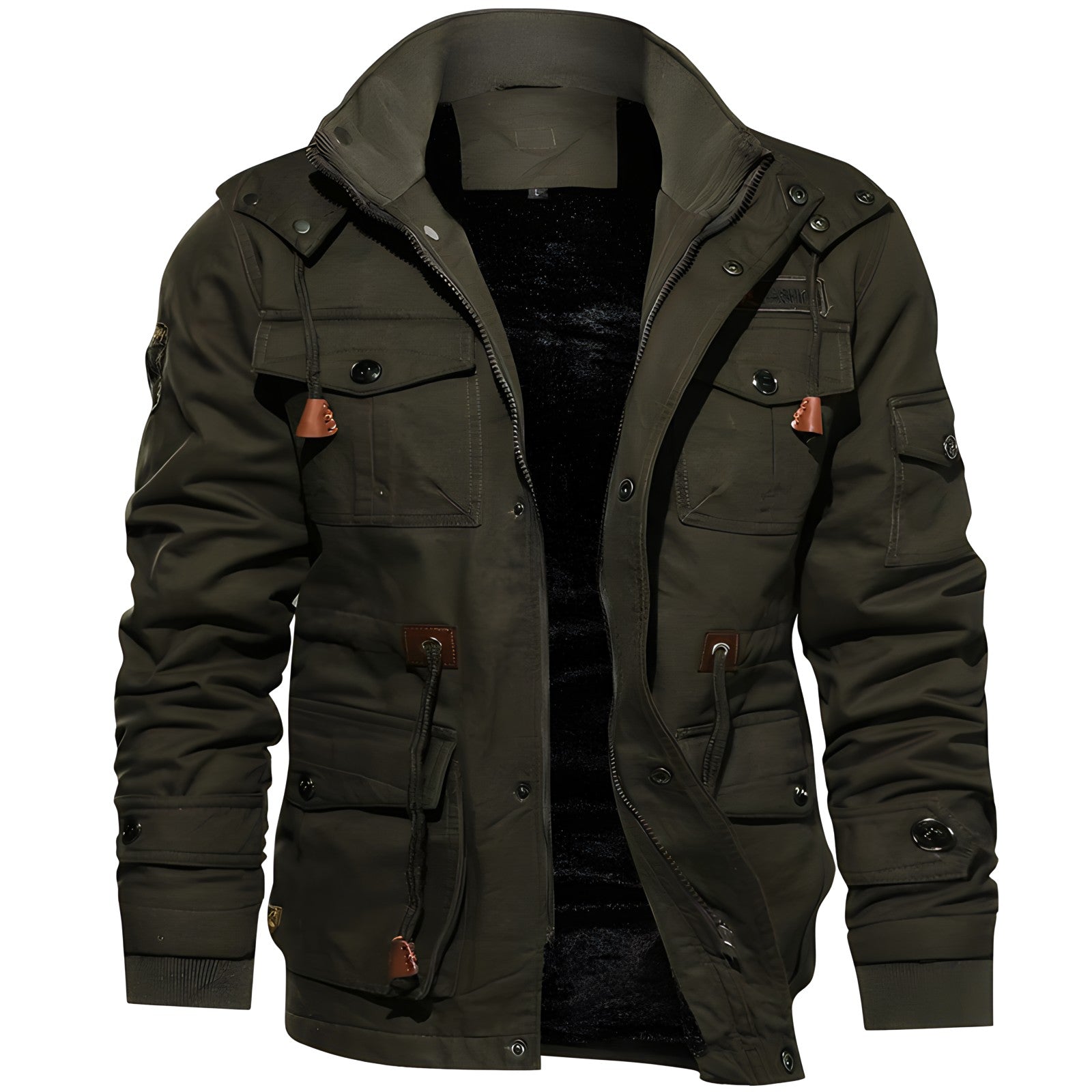 Militair Outdoor Jack Met Zakken Heren