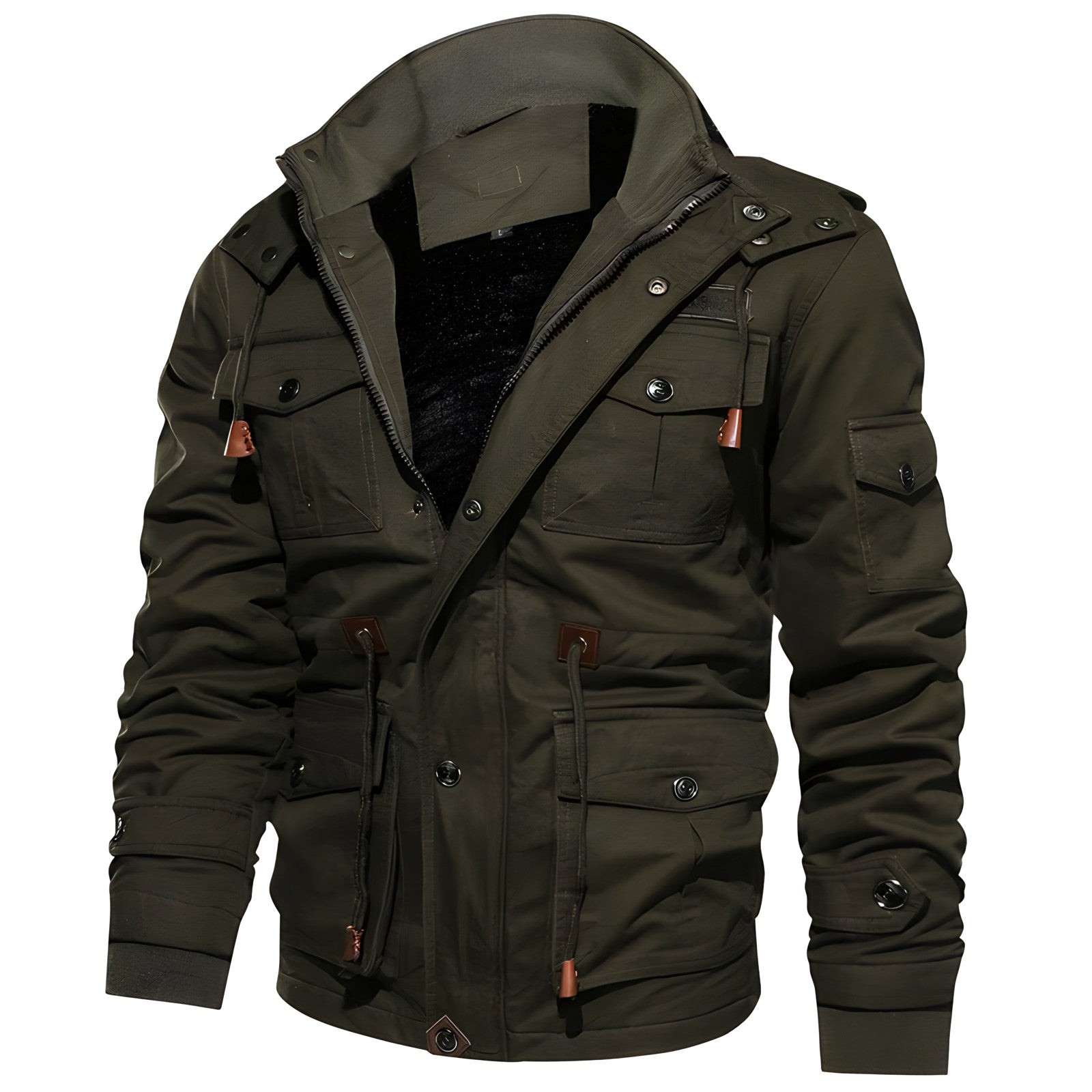 Militair Outdoor Jack Met Zakken Heren