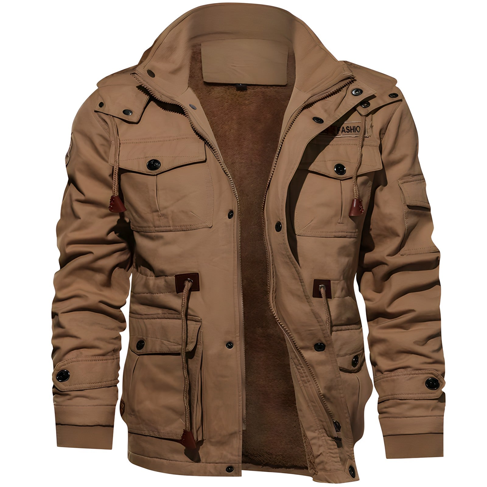 Militair Outdoor Jack Met Zakken Heren