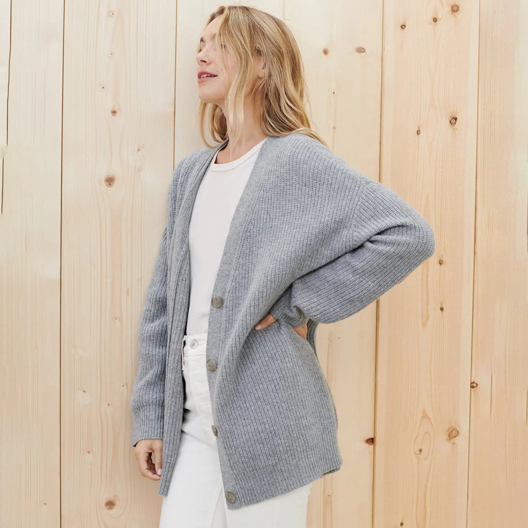 Nora - Knus Dames Vest Met Knopen