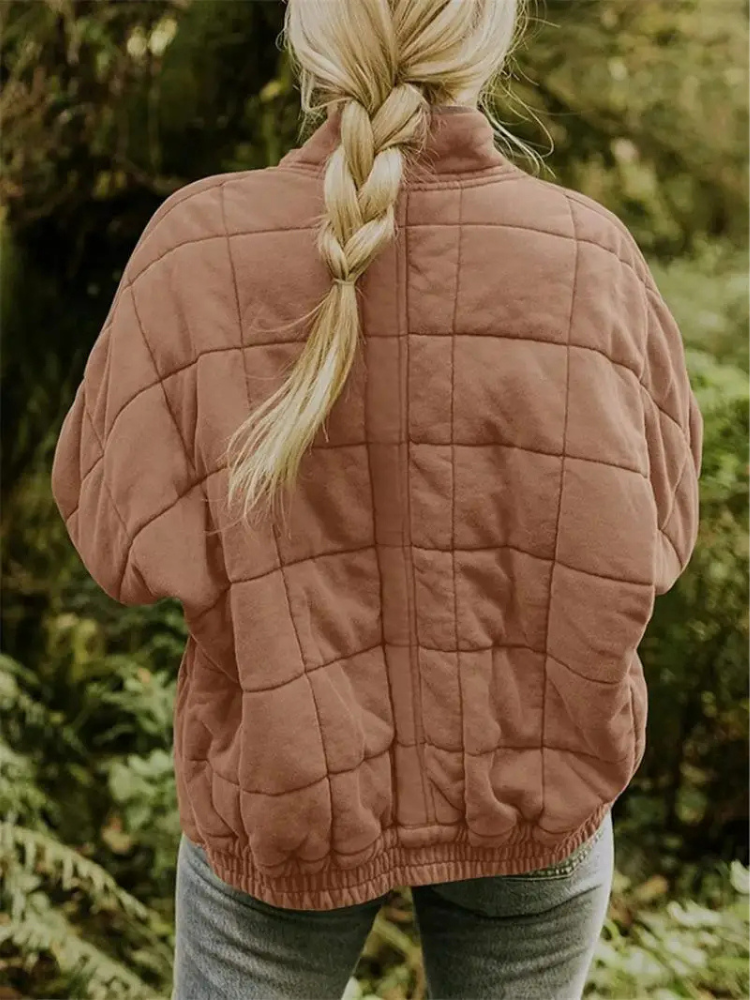 Gewatteerde Katoenen Jas - Jasmin