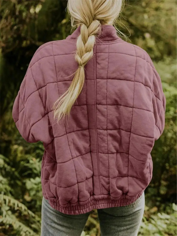 Gewatteerde Katoenen Jas - Jasmin