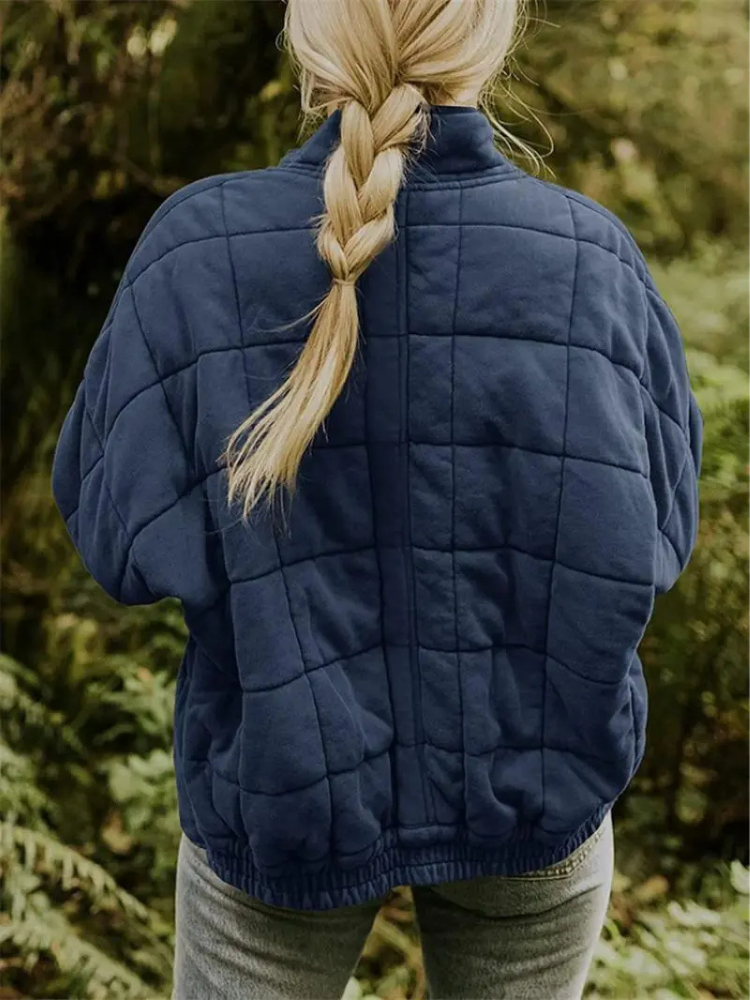 Gewatteerde Katoenen Jas - Jasmin