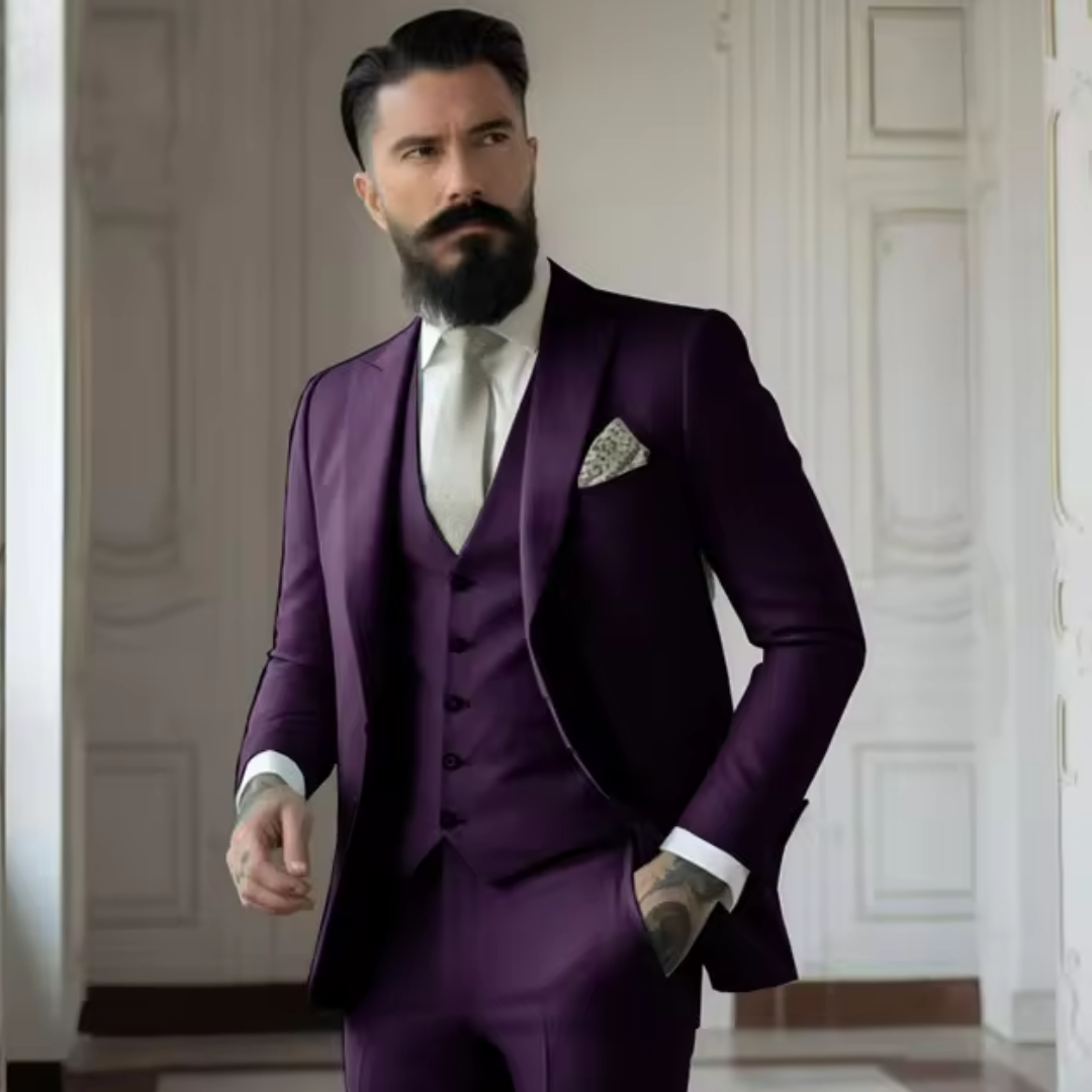 Herren-Schlanke-Passform-Dreiteiliger-Hochzeitsgast-Anzug-Set-Formelle-Men-Set.png