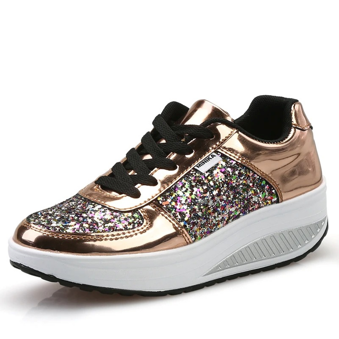 High Top Dames Sneakers Met Detail - Chavel