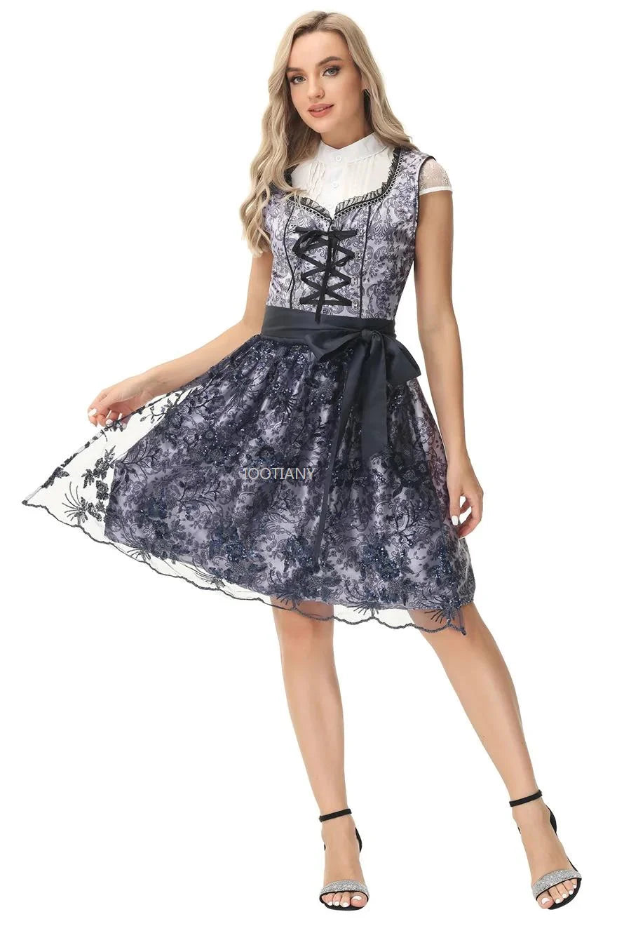 Beierse Oktoberfest Dirndl-Jurk | Mini