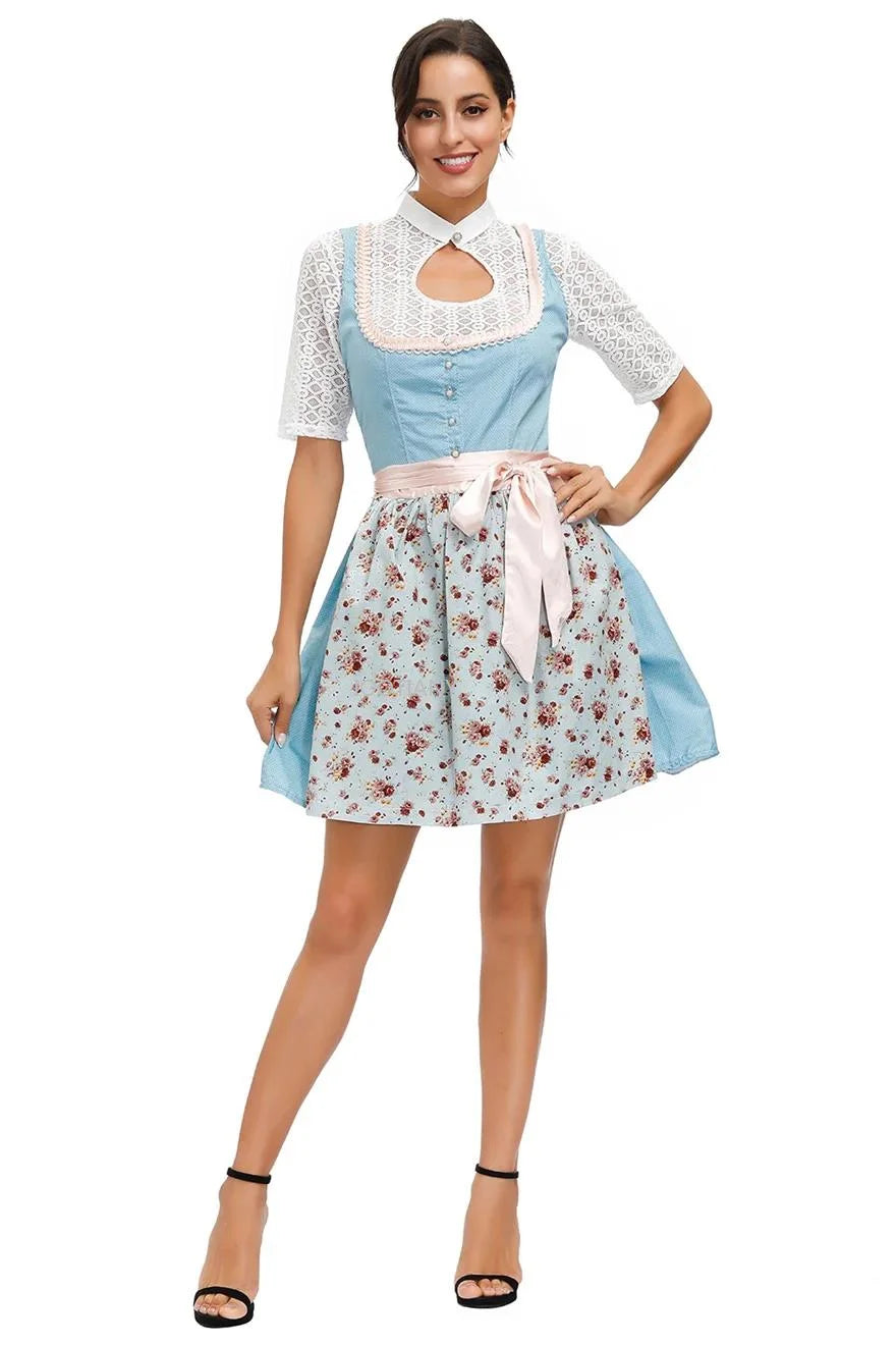 Beierse Oktoberfest Dirndl-Jurk | Mini