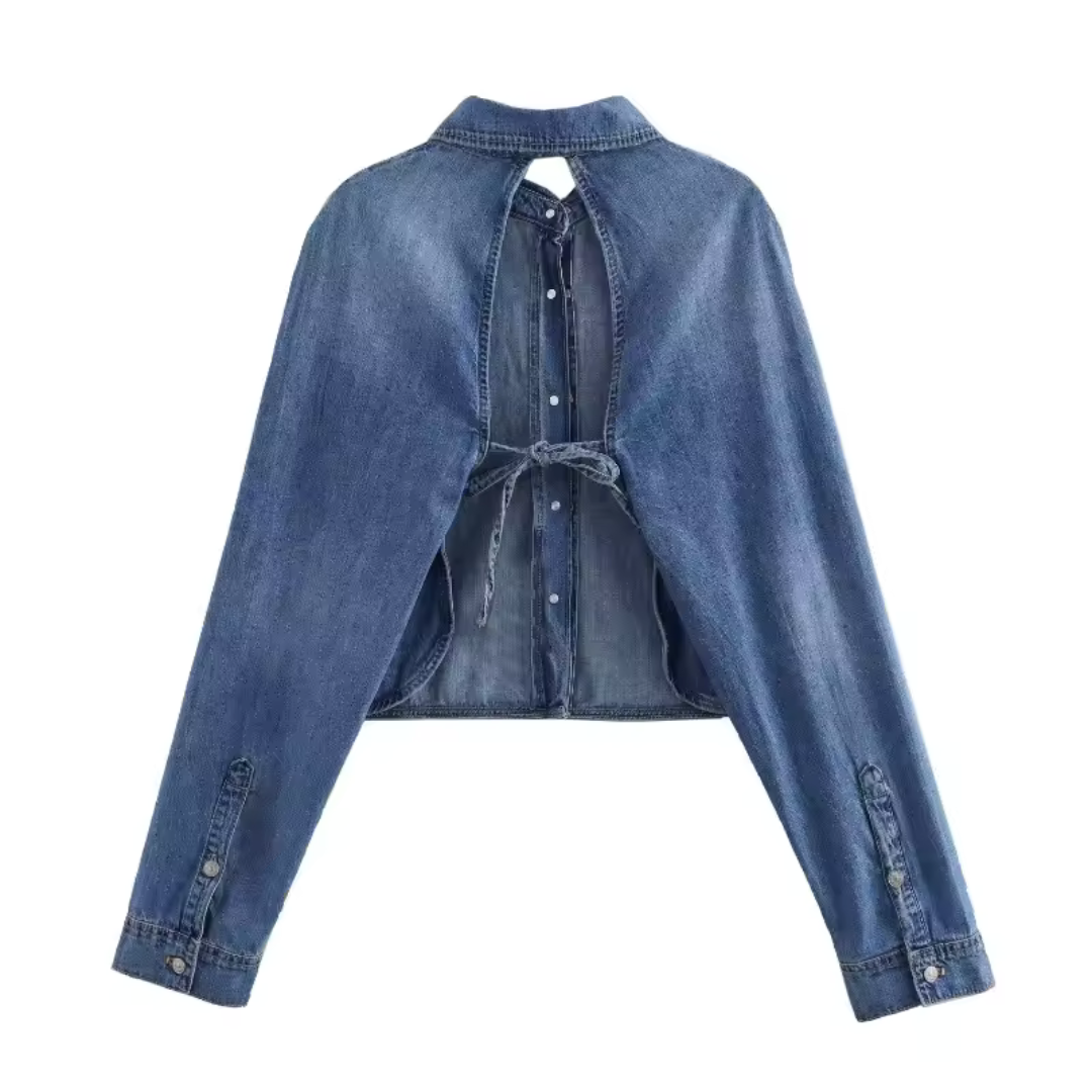Sara - Stijlvol Trendy Spijkerjasje