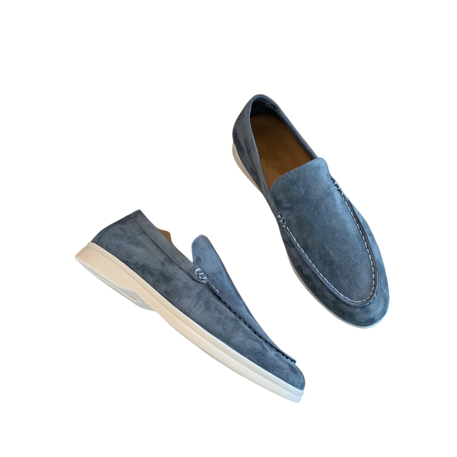 HUGO - Suede Loafers In Effen Kleuren