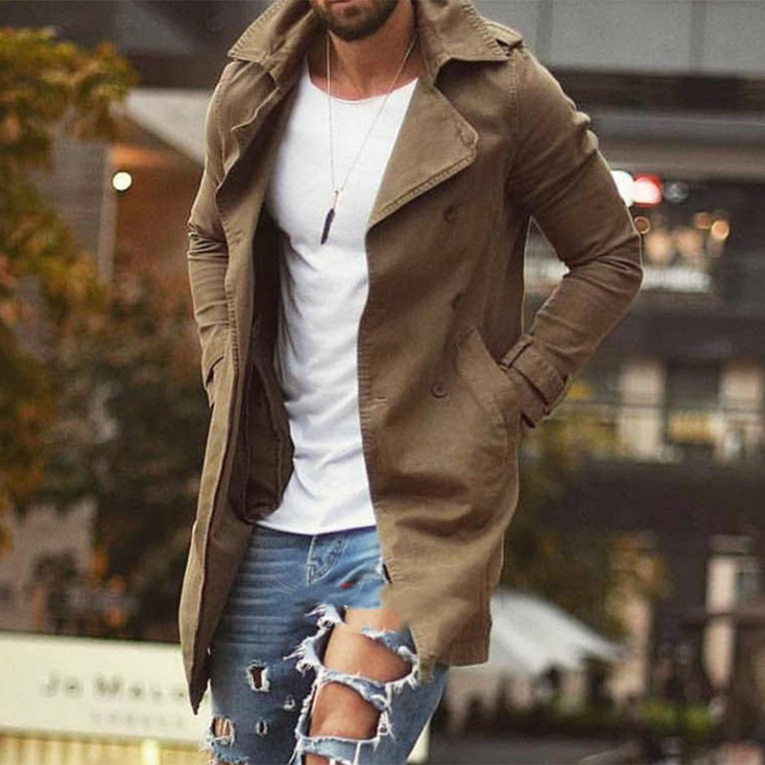 Lange Casual Jas Voor Heren - William