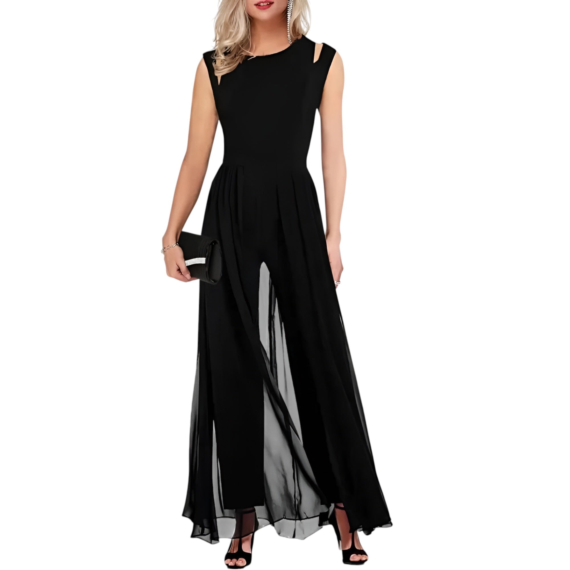 Elegante Chiffon Jumpsuit Dames