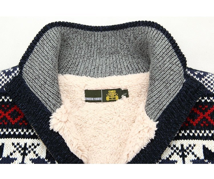 Modern Gebreid Heren Fleece Vest - Nordin