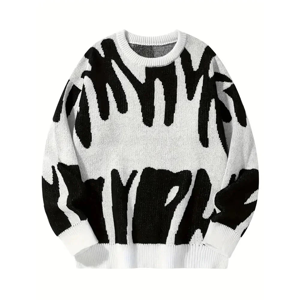 Casual Sweater Met Ronde Hals Heren - Zandro