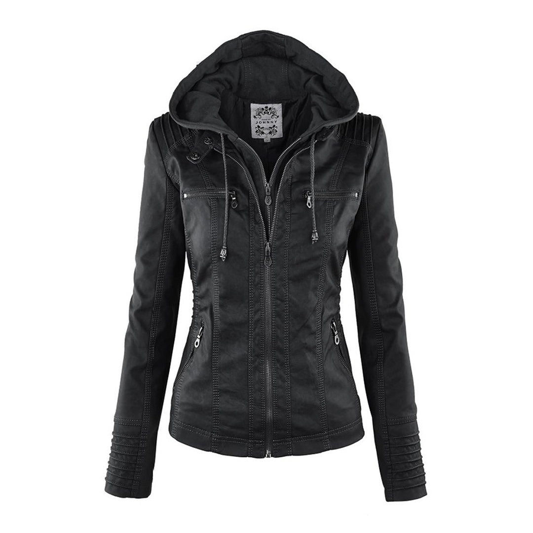 Risla - Casual Leren Zomerjas Voor Dames