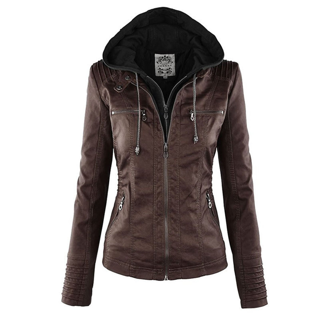 Risla - Casual Leren Zomerjas Voor Dames