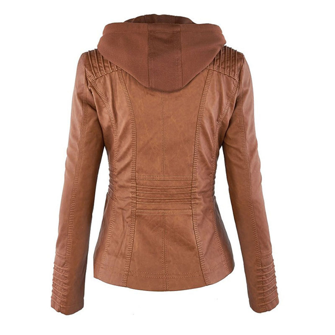 Risla - Casual Leren Zomerjas Voor Dames