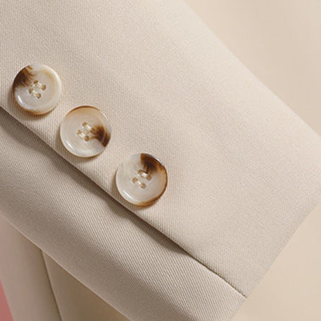 DANA - Nette Lange Blazer Met Riem Voor Dames