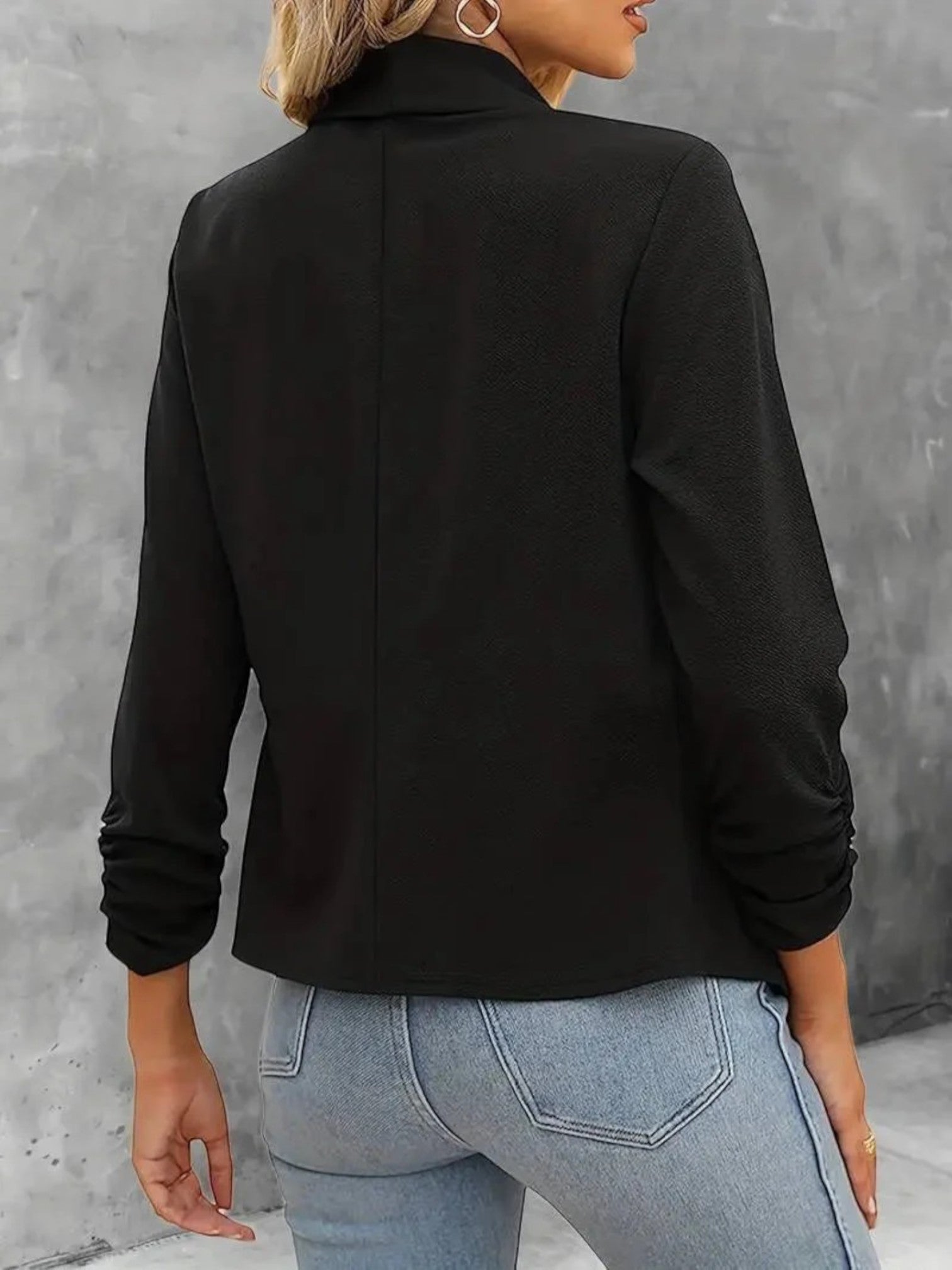 Lilou | Blazer Met Open Voorkant | Zomer
