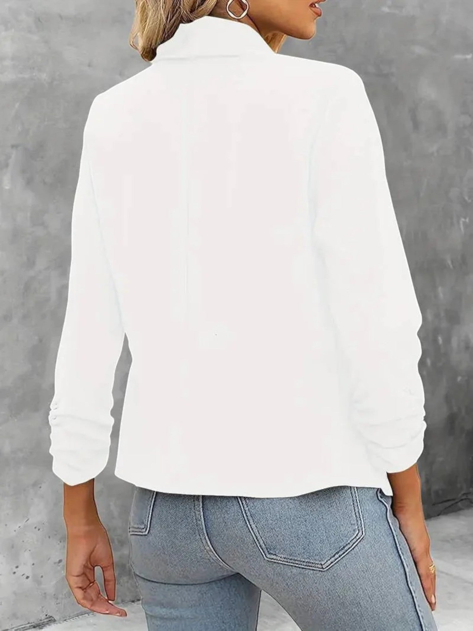 Lilou | Blazer Met Open Voorkant | Zomer