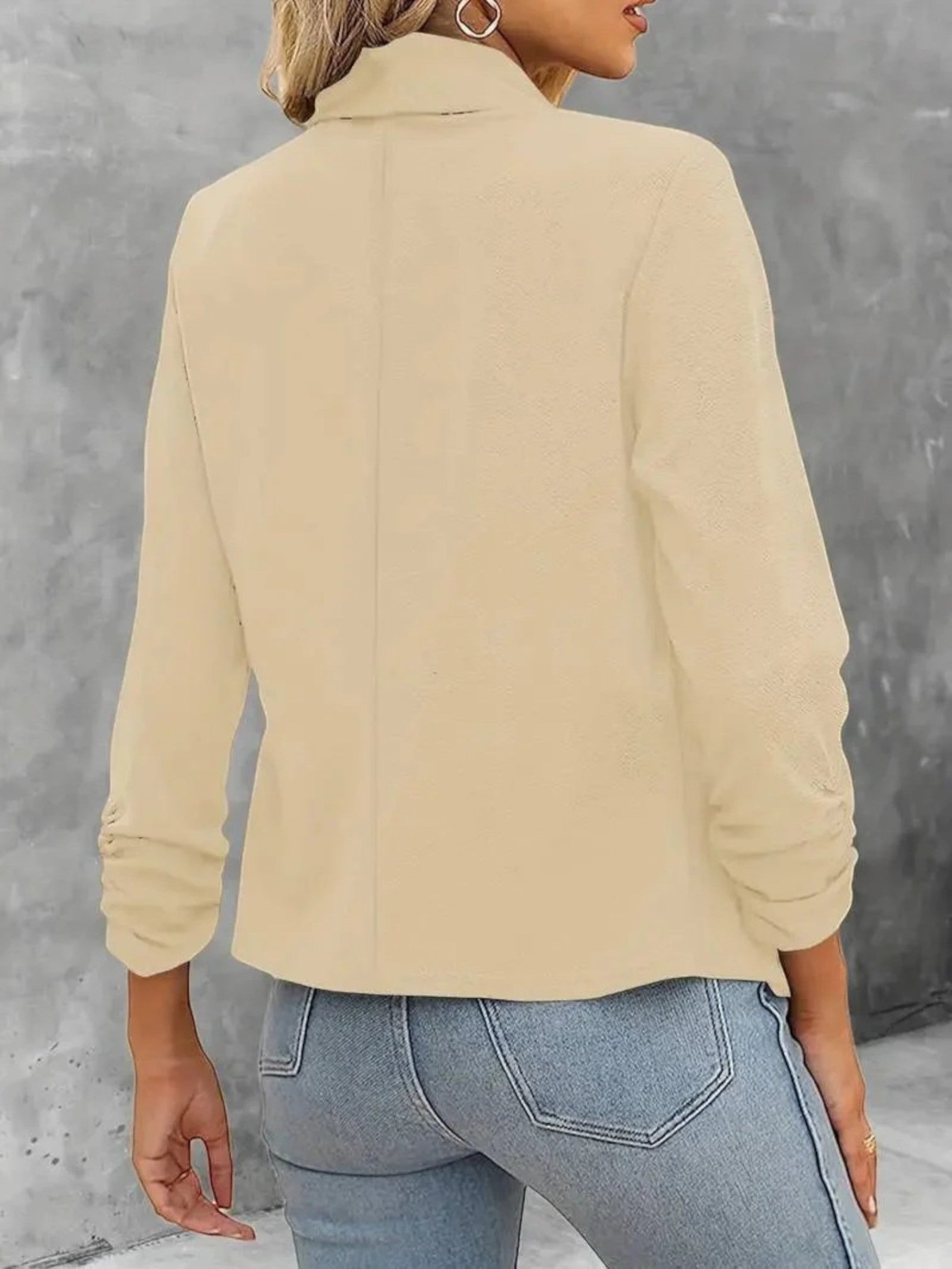 Lilou | Blazer Met Open Voorkant | Zomer