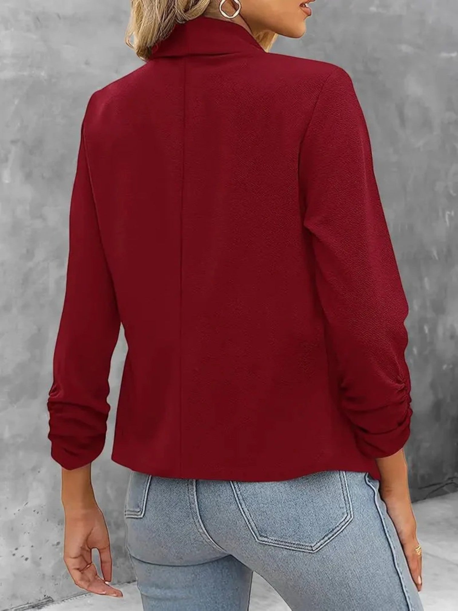 Lilou | Blazer Met Open Voorkant | Zomer