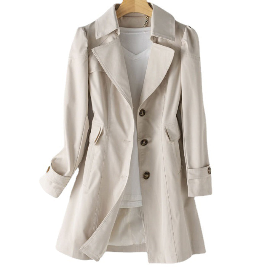 Lange Windjack Regenjas Dames